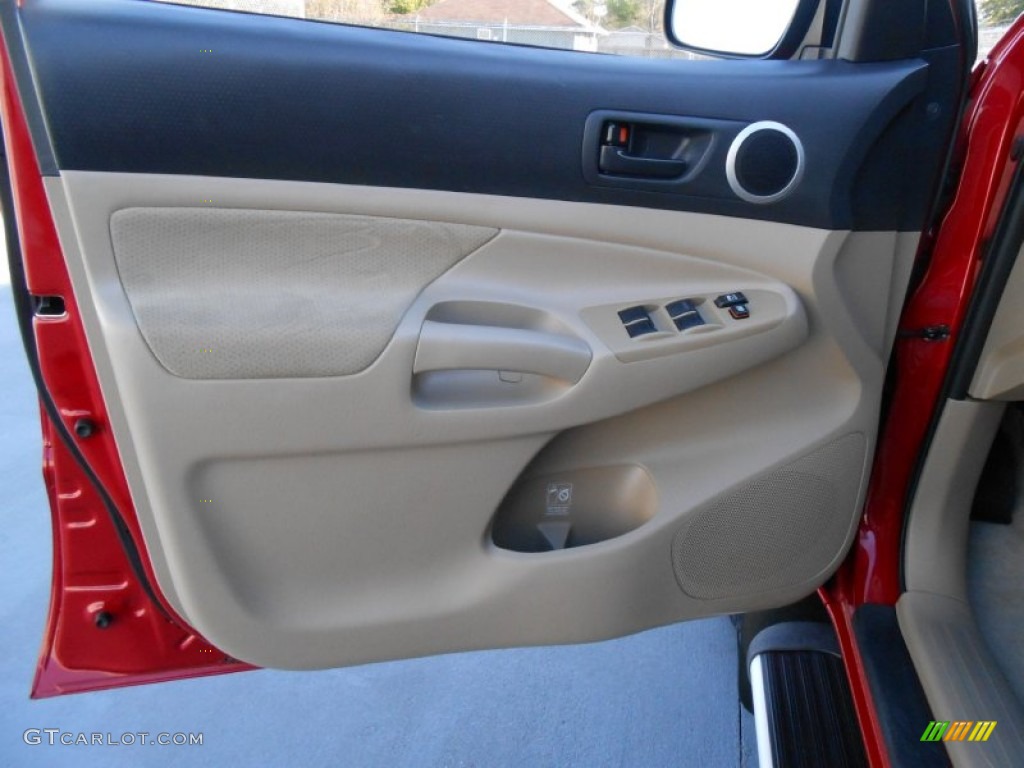 2009 Toyota Tacoma V6 SR5 PreRunner Double Cab Door Panel Photos