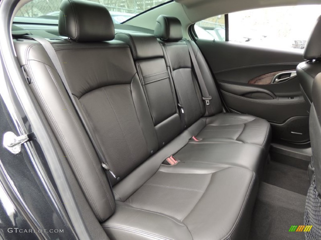 Ebony Interior 2010 Buick LaCrosse CXS Photo #78226375
