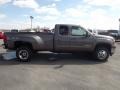 2013 Mocha Steel Metallic GMC Sierra 3500HD SLT Extended Cab 4x4 Dually  photo #4