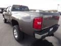Mocha Steel Metallic - Sierra 3500HD SLT Extended Cab 4x4 Dually Photo No. 7