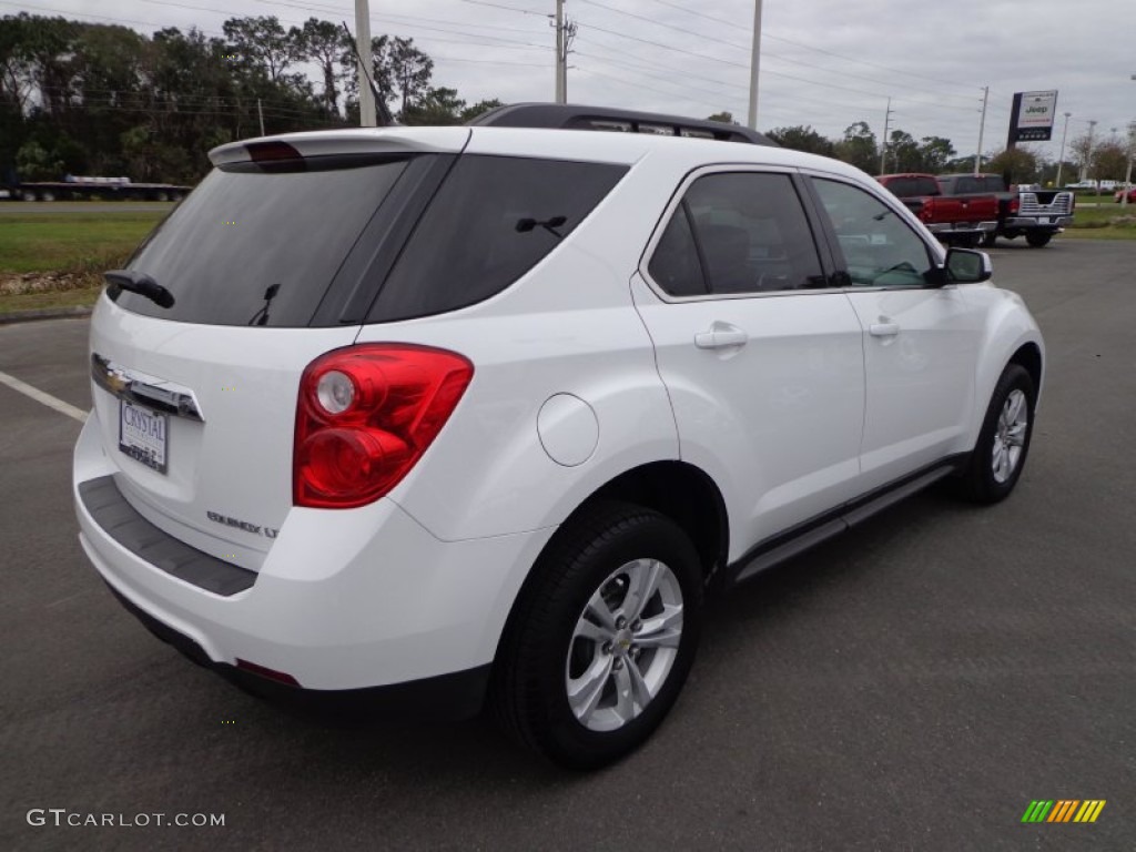 2010 Equinox LT - Summit White / Jet Black/Light Titanium photo #9