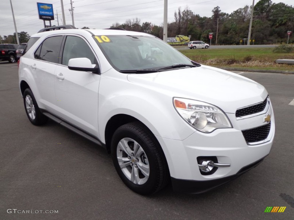 2010 Equinox LT - Summit White / Jet Black/Light Titanium photo #11