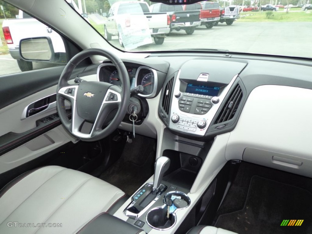 2010 Equinox LT - Summit White / Jet Black/Light Titanium photo #12