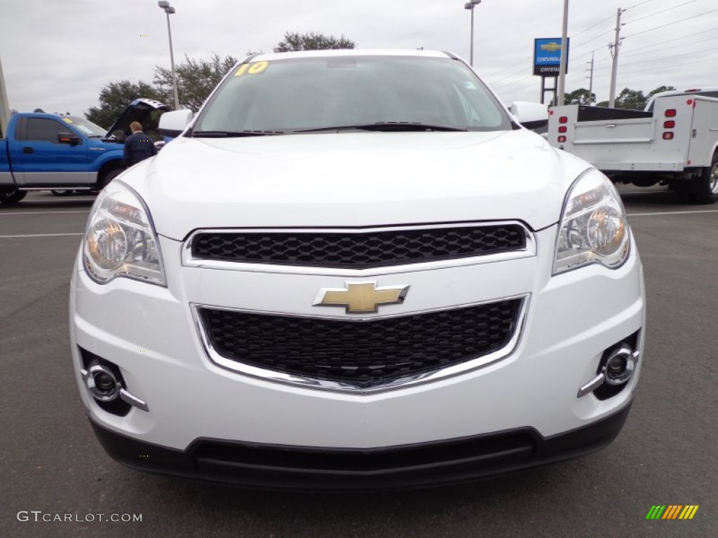 2010 Equinox LT - Summit White / Jet Black/Light Titanium photo #14