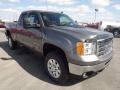 Steel Gray Metallic 2013 GMC Sierra 2500HD SLT Extended Cab 4x4 Exterior