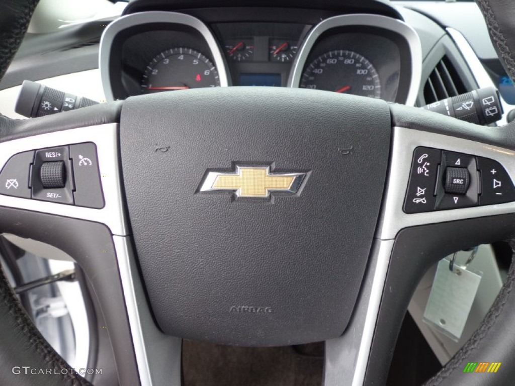 2010 Equinox LT - Summit White / Jet Black/Light Titanium photo #23