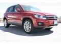 Wild Cherry Metallic 2013 Volkswagen Tiguan SE