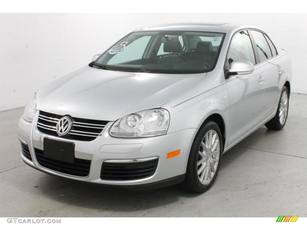 2009 Jetta Wolfsburg Edition Sedan - Reflex Silver Metallic / Anthracite photo #2