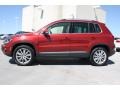 Wild Cherry Metallic 2013 Volkswagen Tiguan SE Exterior