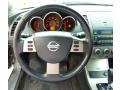 2005 Nissan Altima Charcoal Interior Steering Wheel Photo
