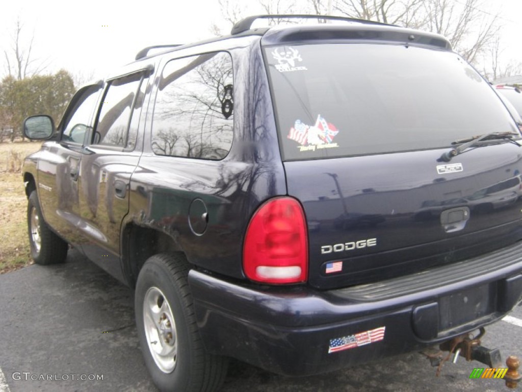 1999 Durango SLT 4x4 - Patriot Blue Pearlcoat / Agate photo #6