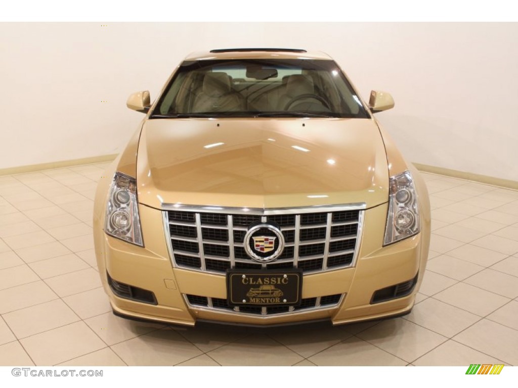 2013 CTS 4 3.0 AWD Sedan - Summer Gold Metallic / Cashmere/Cocoa photo #2