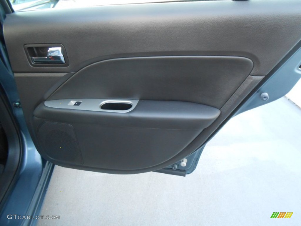 2011 Fusion SEL - Steel Blue Metallic / Charcoal Black photo #28