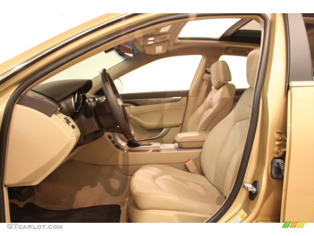 2013 CTS 4 3.0 AWD Sedan - Summer Gold Metallic / Cashmere/Cocoa photo #6
