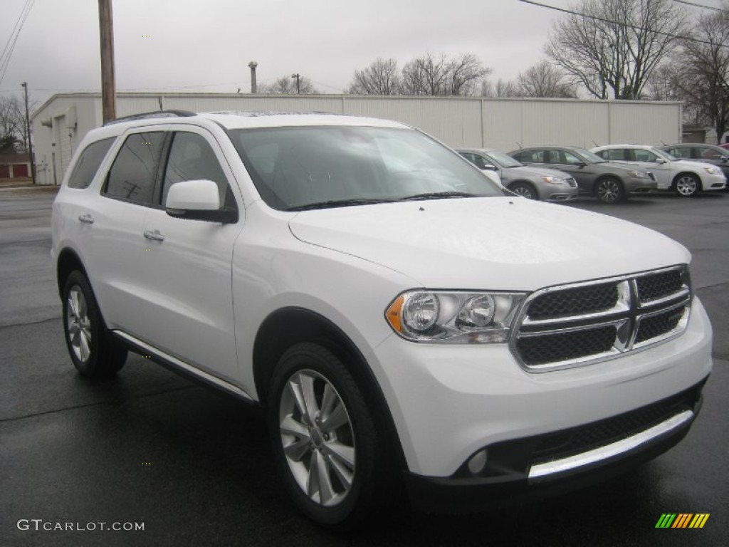 2013 Durango Crew AWD - Bright White / Dark Graystone/Medium Graystone photo #1