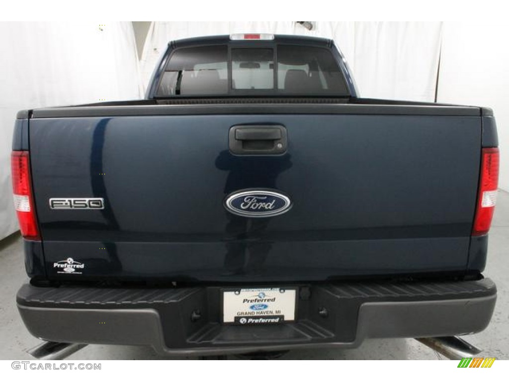 2005 F150 FX4 SuperCab 4x4 - True Blue Metallic / Medium Flint Grey photo #8