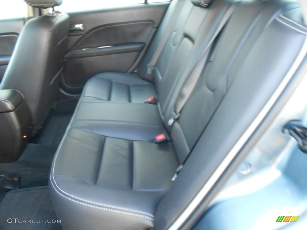 2011 Fusion SEL - Steel Blue Metallic / Charcoal Black photo #32