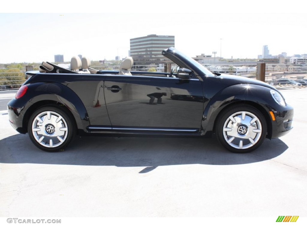 Black 2013 Volkswagen Beetle 2.5L Convertible Exterior Photo #78228296