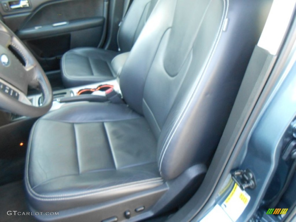 2011 Fusion SEL - Steel Blue Metallic / Charcoal Black photo #35