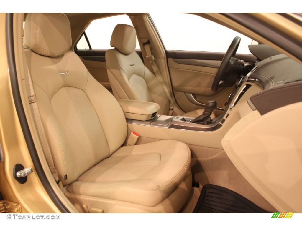2013 CTS 4 3.0 AWD Sedan - Summer Gold Metallic / Cashmere/Cocoa photo #14