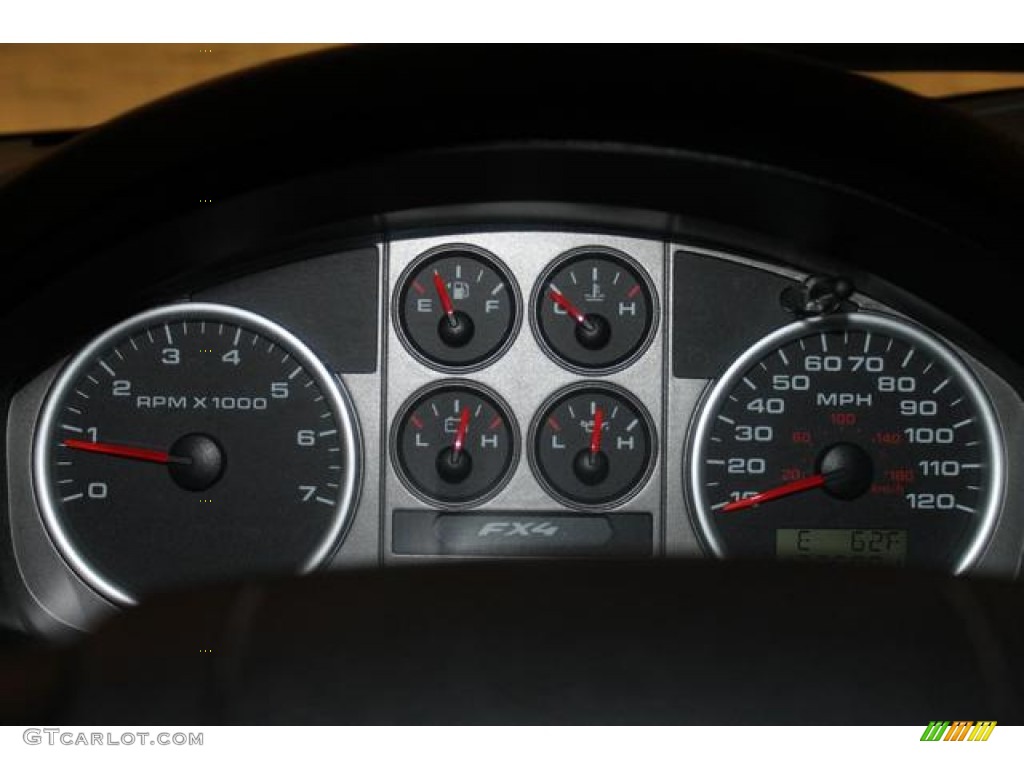 2005 Ford F150 FX4 SuperCab 4x4 Gauges Photo #78228375