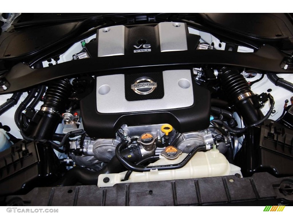 2012 Nissan 370Z Sport Touring Coupe Engine Photos