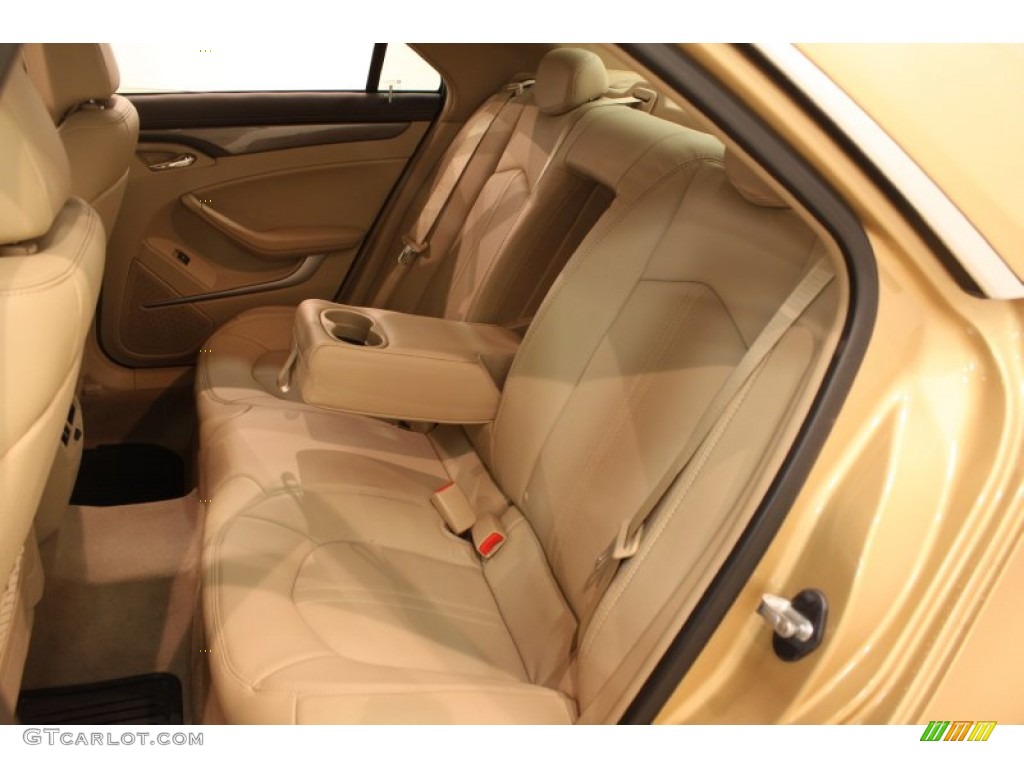 2013 CTS 4 3.0 AWD Sedan - Summer Gold Metallic / Cashmere/Cocoa photo #17
