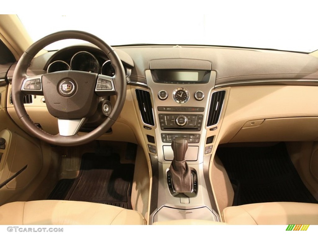 2013 CTS 4 3.0 AWD Sedan - Summer Gold Metallic / Cashmere/Cocoa photo #18