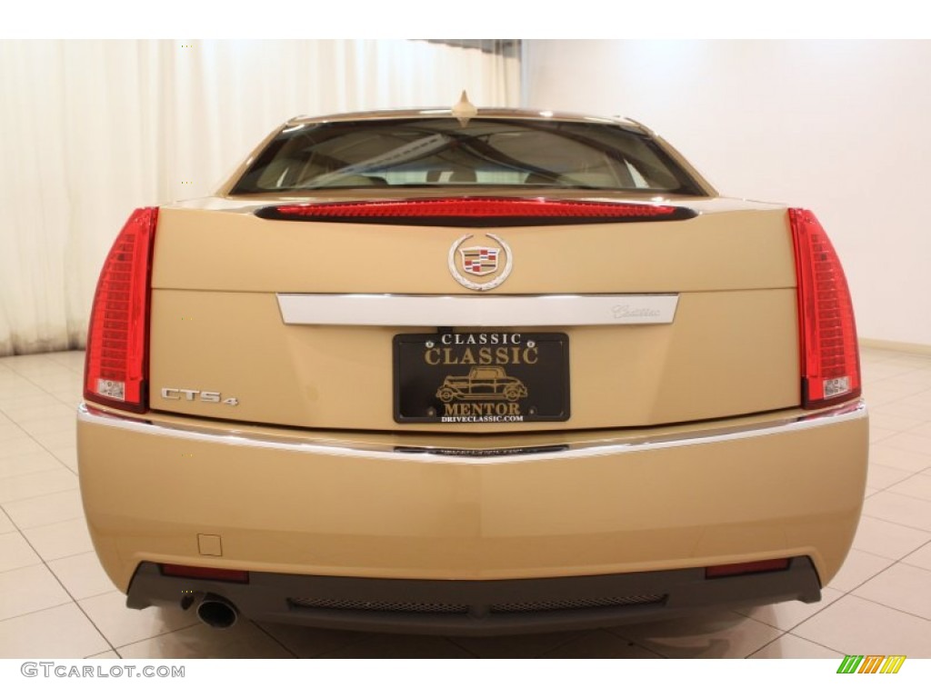 2013 CTS 4 3.0 AWD Sedan - Summer Gold Metallic / Cashmere/Cocoa photo #19