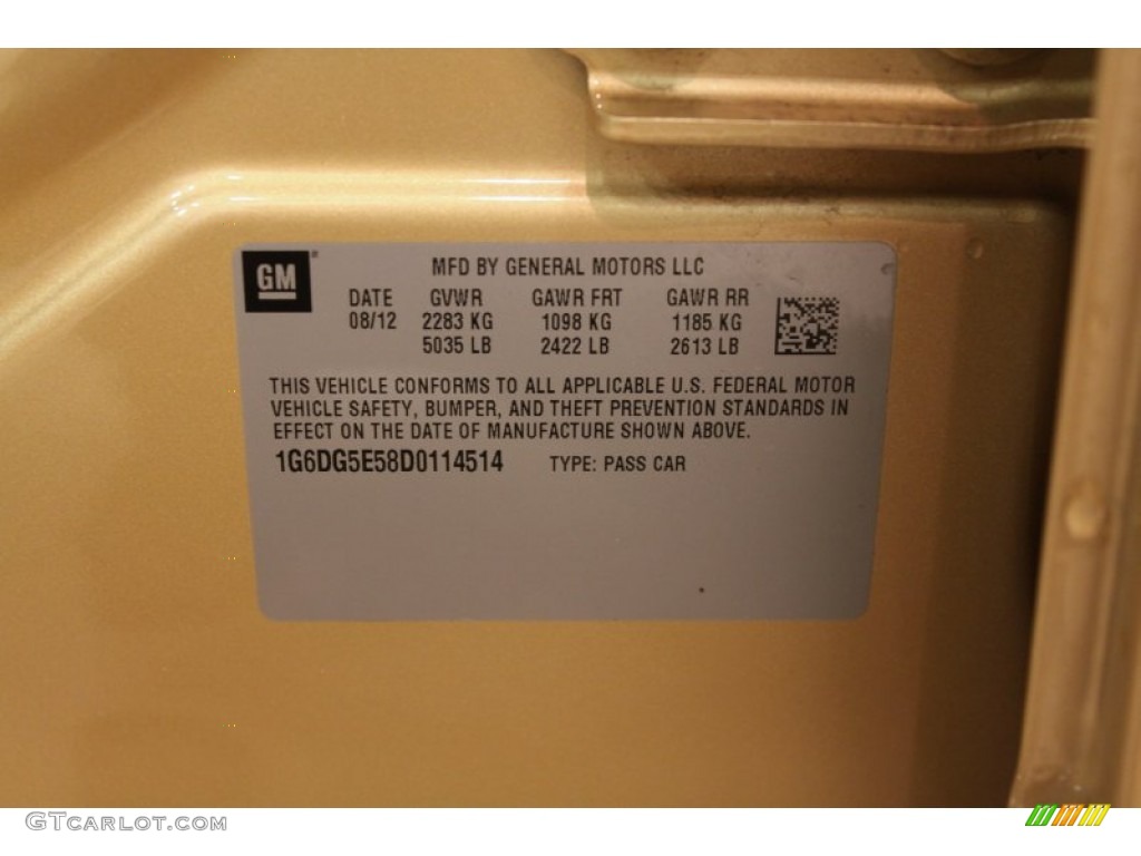 2013 CTS 4 3.0 AWD Sedan - Summer Gold Metallic / Cashmere/Cocoa photo #22