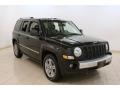 Brilliant Black Crystal Pearl 2008 Jeep Patriot Limited 4x4