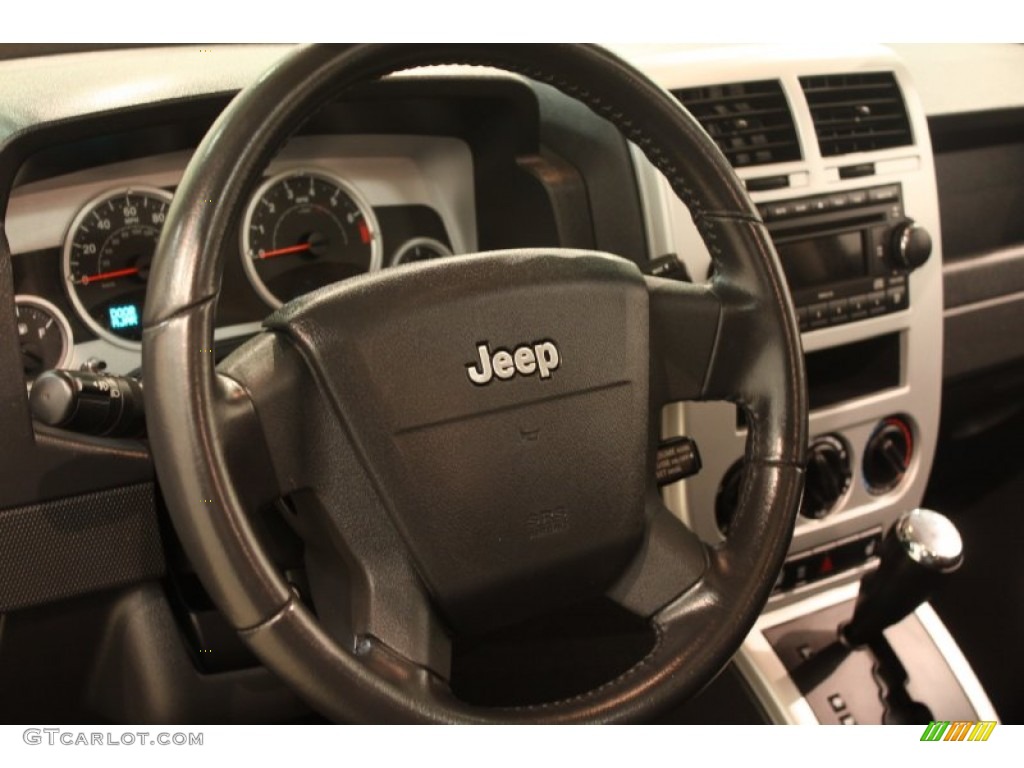 2008 Jeep Patriot Limited 4x4 Dark Slate Gray Steering Wheel Photo #78228619