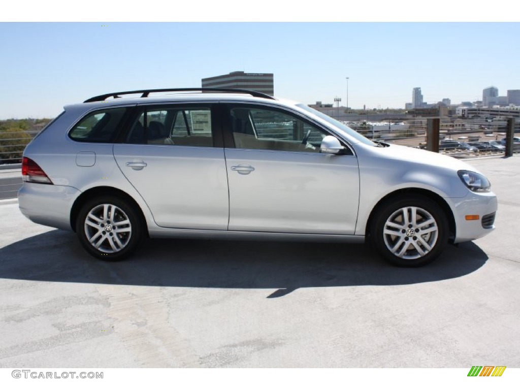 2013 Jetta TDI SportWagen - Reflex Silver Metallic / Titan Black photo #10