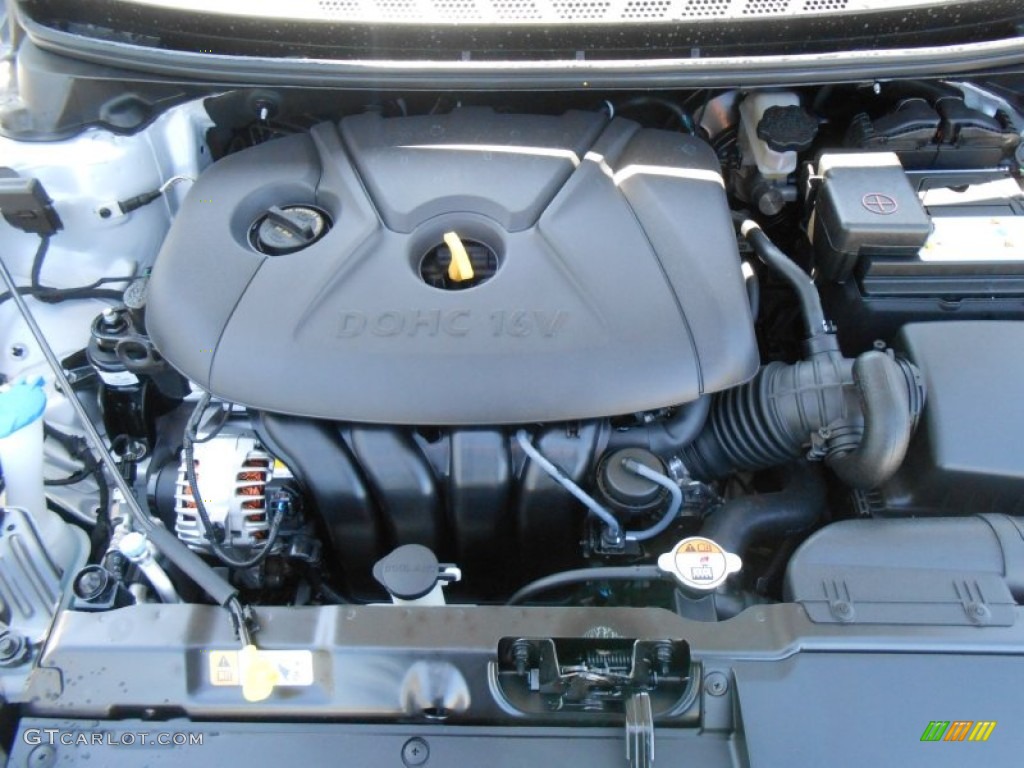 2013 Elantra Coupe GS - Shimmering Air Silver / Gray photo #16