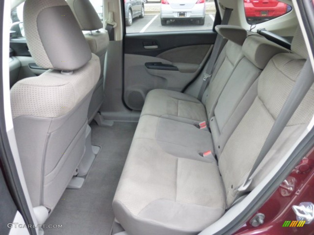 2012 Honda CR-V EX 4WD Rear Seat Photo #78230875