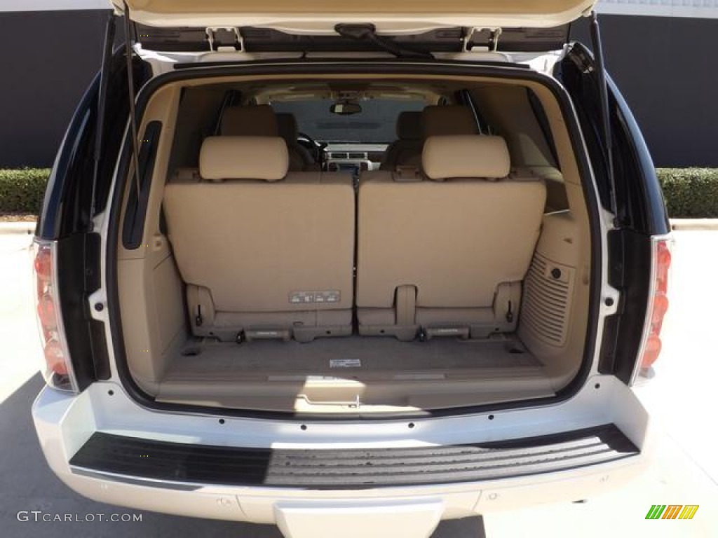 2013 Yukon Denali AWD - White Diamond Tricoat / Cocoa/Light Cashmere photo #10