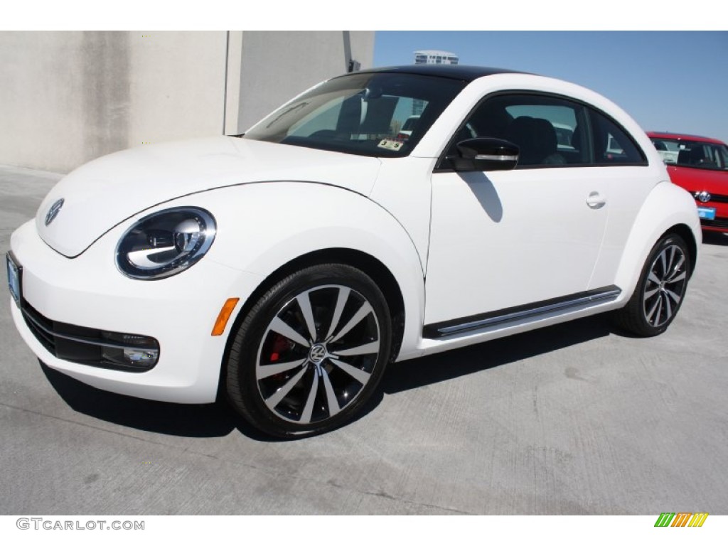 Candy White 2013 Volkswagen Beetle Turbo Exterior Photo #78230953