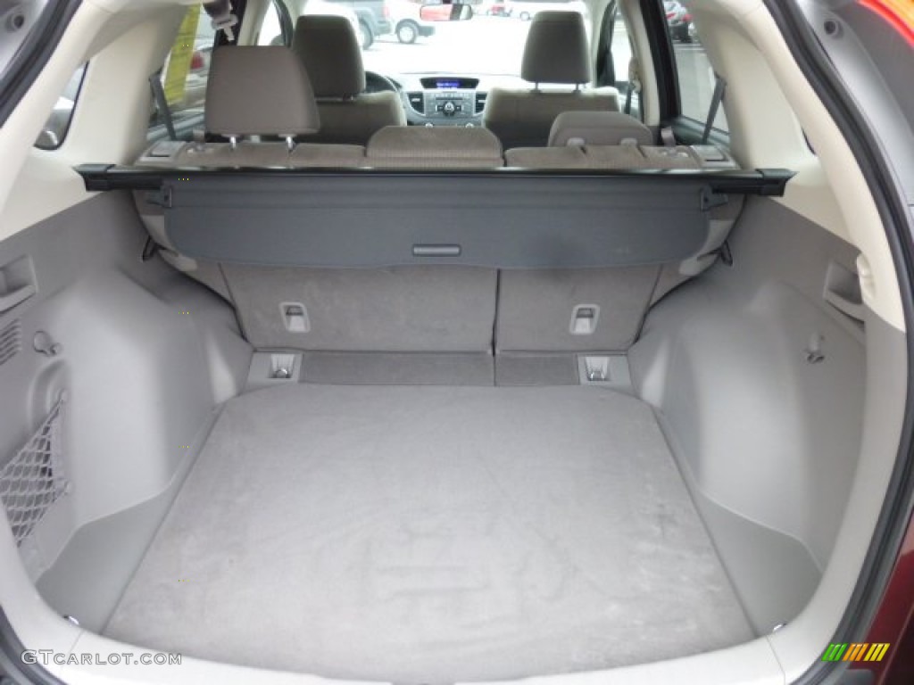 2012 CR-V EX 4WD - Basque Red Pearl II / Gray photo #14