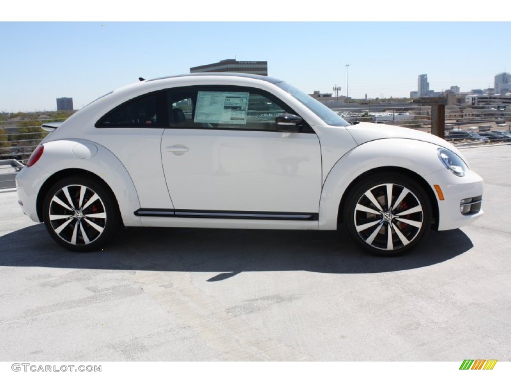 Candy White 2013 Volkswagen Beetle Turbo Exterior Photo #78231110