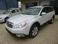2011 Satin White Pearl Subaru Outback 2.5i Premium Wagon  photo #3