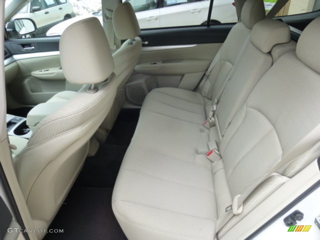 Warm Ivory Interior 2011 Subaru Outback 2.5i Premium Wagon Photo #78231652