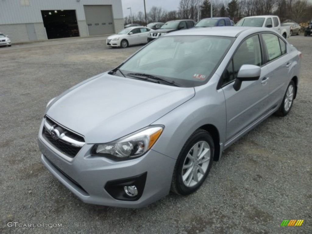Ice Silver Metallic 2013 Subaru Impreza 2.0i Premium 4 Door Exterior Photo #78231814