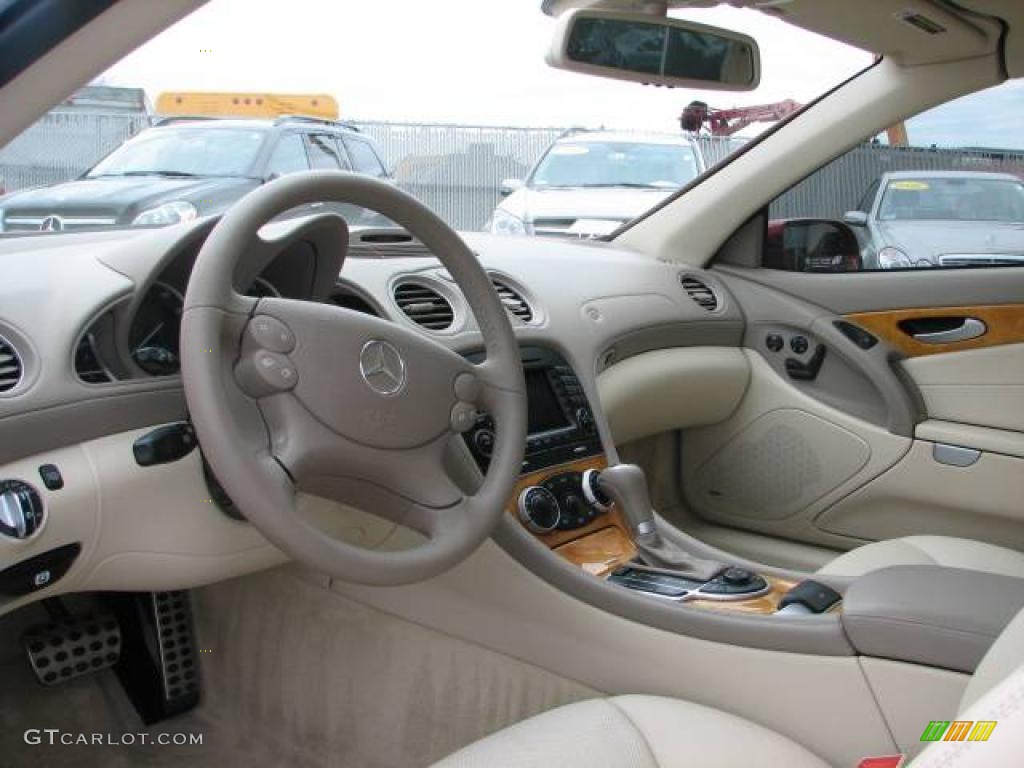2006 SL 500 Roadster - Firemist Red Metallic / Stone photo #2