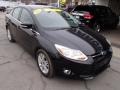 2012 Black Ford Focus SEL Sedan  photo #2