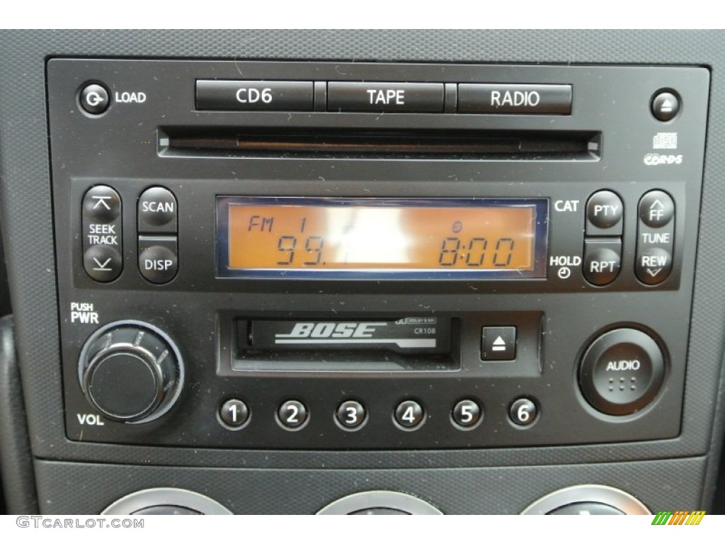 2005 Nissan 350Z Touring Coupe Audio System Photo #78233601