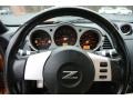 2005 Nissan 350Z Burnt Orange Interior Steering Wheel Photo