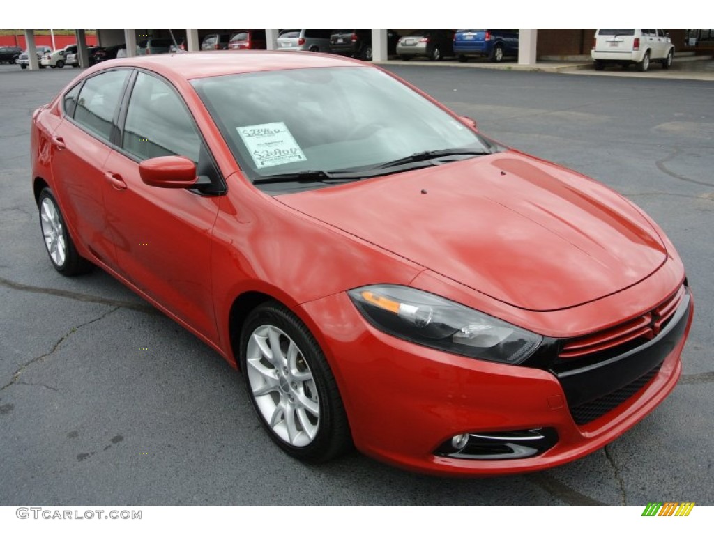 Redline 2-Coat Pearl 2013 Dodge Dart Rallye Exterior Photo #78234358