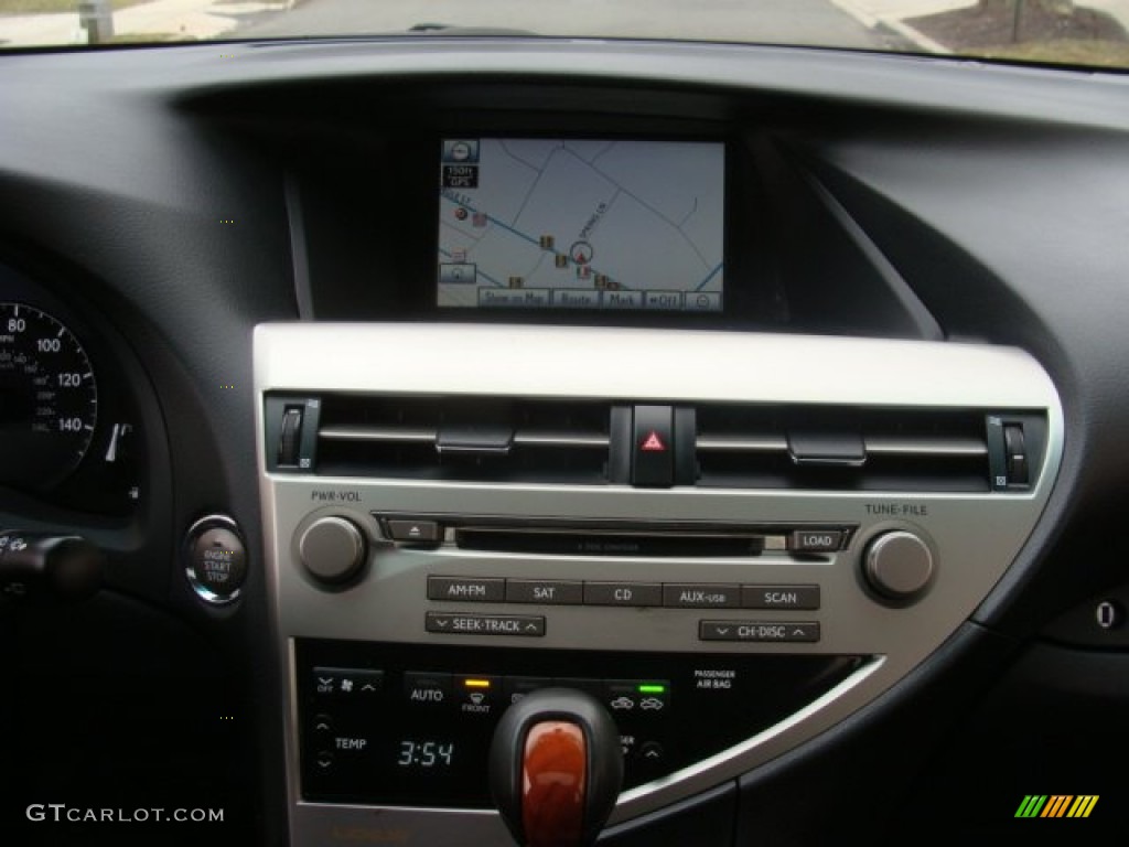 2010 RX 350 AWD - Obsidian Black / Black/Brown Walnut photo #11