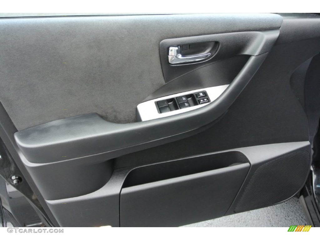 2007 Nissan Murano S AWD Charcoal Door Panel Photo #78235055
