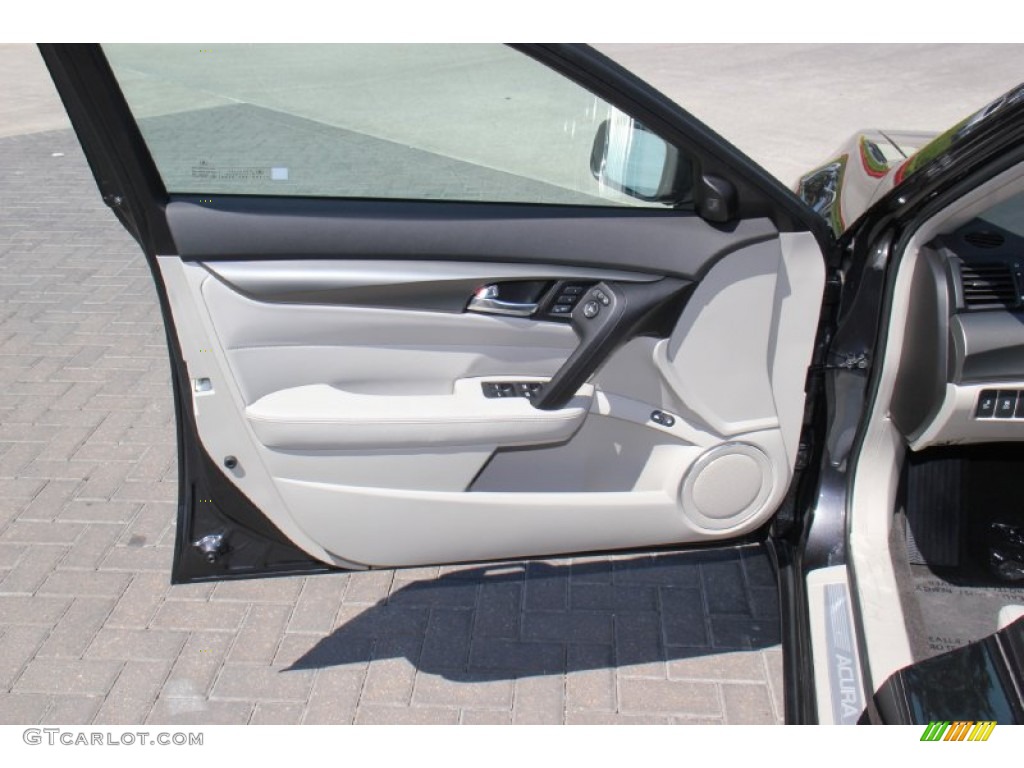 2013 Acura TL SH-AWD Technology Graystone Door Panel Photo #78235128
